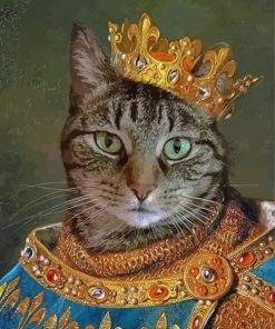 King Meow Paint By Numbers