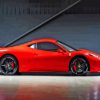 Red 458 Ferrari Paint By Numbers