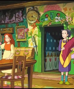 Secret World Of Arrietty Paint By Numbers