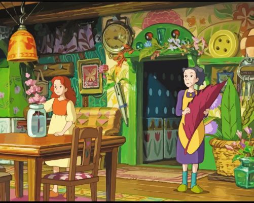 Secret World Of Arrietty Paint By Numbers