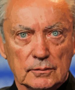 The Old Actor Udo Kier Painting By Numbers