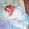 Woman Sleeping Paint By Numbers