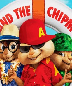 Alvin And The Chipmunks Paint By Numbers