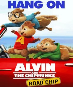 Alvin And The Chipmunks Road To Chip Paint By Numbers