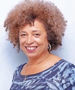 Angela Davis Activist Paint By Numbers