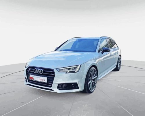 Audi S4 Sport Car Paint By Numbers