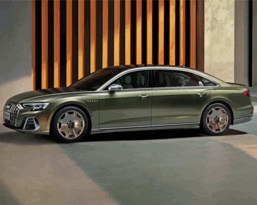 Audi S8 Paint By Numbers