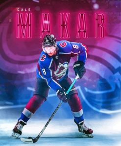 Cale Makar Player Paint By Numbers