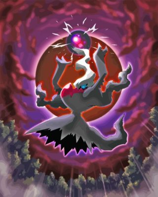 Darkrai Paint By Numbers