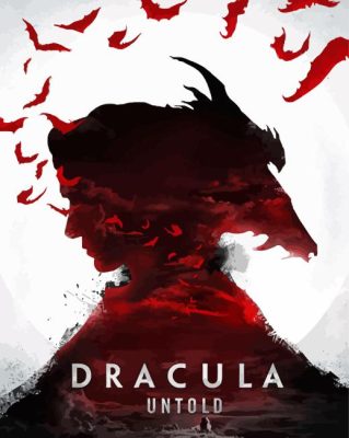 Dracula Untold Poster Paint By Numbers