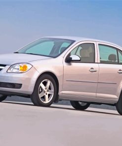 Grey Chevrolet Cobalt Car Paint By Numbers