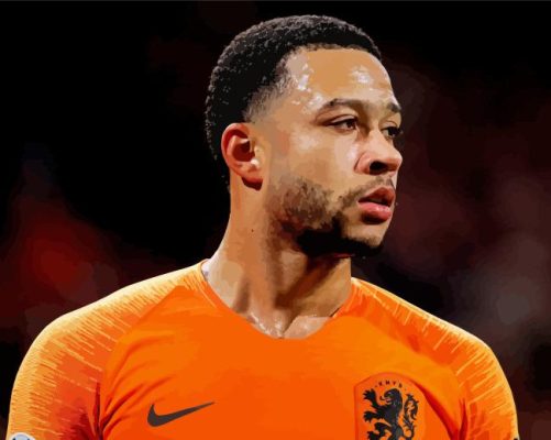 Memphis Depay Paint By Numbers