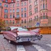 Pink Cadillac 1959 Paint By Numbers