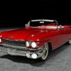 Red Cadillac 1959 Paint By Numbers