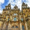 Santiago De Compostela Spain Cathedral Paint By Numbers