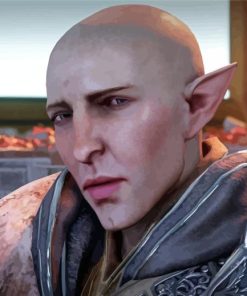 Solas Video Game Character Paint By Numbers