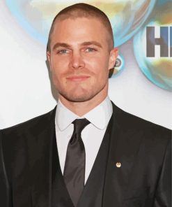 Stephen Amell Actor Paint By Numbers