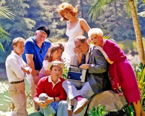 The Gilligans Island Paint By Numbers