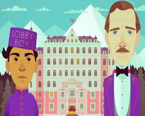 The Grand Budapest Hotel Paint By Numbers