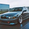 Black BMW E39 Paint By Numbers