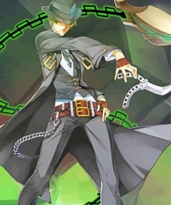 Hazama Anime Character Paint By Numbers