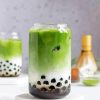 Matcha Bubble Tea Paint By Numbers