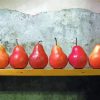 Red Pears In A Row Paint By Numbers