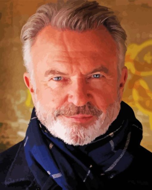 Sam Neill Paint By Numbers