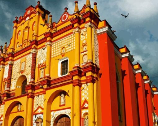 San Cristobal Cathedral Paint By Numbers