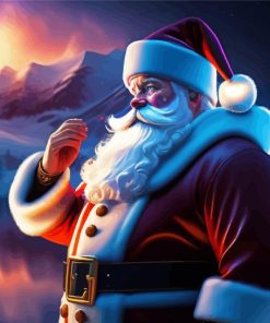 Santa Paint By Numbers