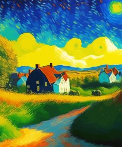 Van Gogh Landscape Paint By Numbers