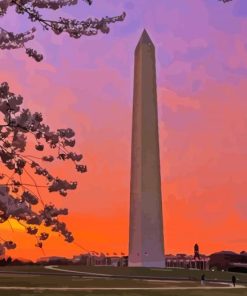 Washington Monument Paint By Numbers