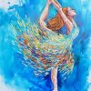 Abstract Ballerina Art Paint By Numbers