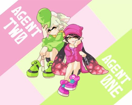 Agents Callie And Marie Paint By Numbers