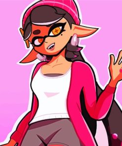 Callie Splatoon Art Paint By Numbers