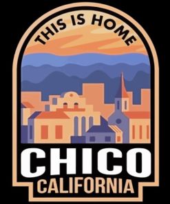 Chico California Poster Paint By Numbers