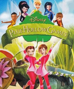 Pixie Hollow Games Poster Paint By Numbers