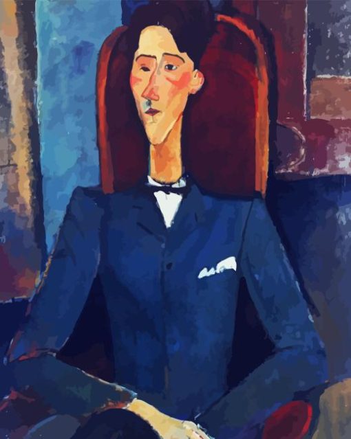 Portrait of Jean Cocteau Paint By Numbers