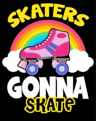 Rollerblade Quote Paint By Numbers