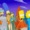 Simpsons Halloween Paint By Numbers