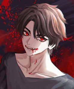 Vampire Anime Paint By Numbers