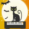 Halloween Cat And Piano Animation Paint By Numbers