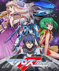 Macross Poster Paint By Numbers