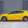 Yellow Luxury Megane Car Paint By Numbers