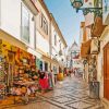 Albufeira Old Town Alleys Paint By Numbers