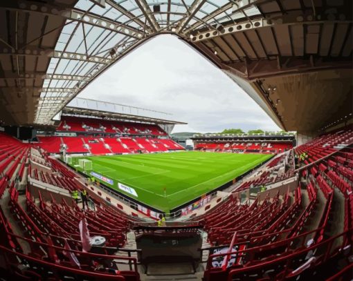 Ashton Gate View Paint By Numbers