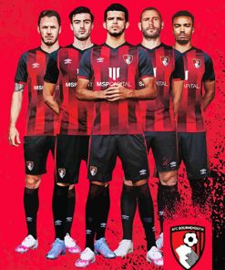 Bournemouth Football Club Players Paint By Numbers