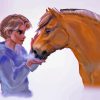 Boy And Horse Art Paint By Numbers