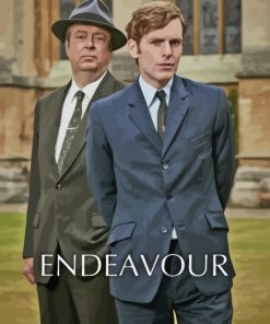 Endeavour Poster Paint By Numbers