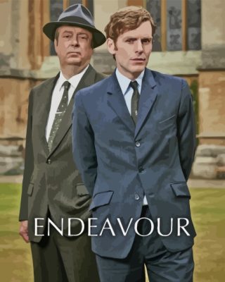 Endeavour Poster Paint By Numbers